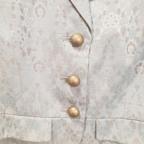 W Work to Weekend Vintage Blazer Size 8 - Picture 3 of 13